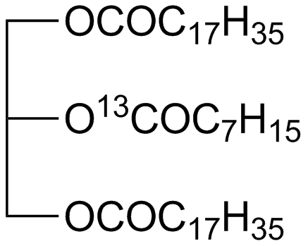 1,3-二硬脂酸-2-辛酸甘油酯-辛酰基-1-13C