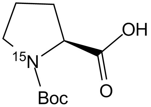 Boc-L-脯氨酸-15N
