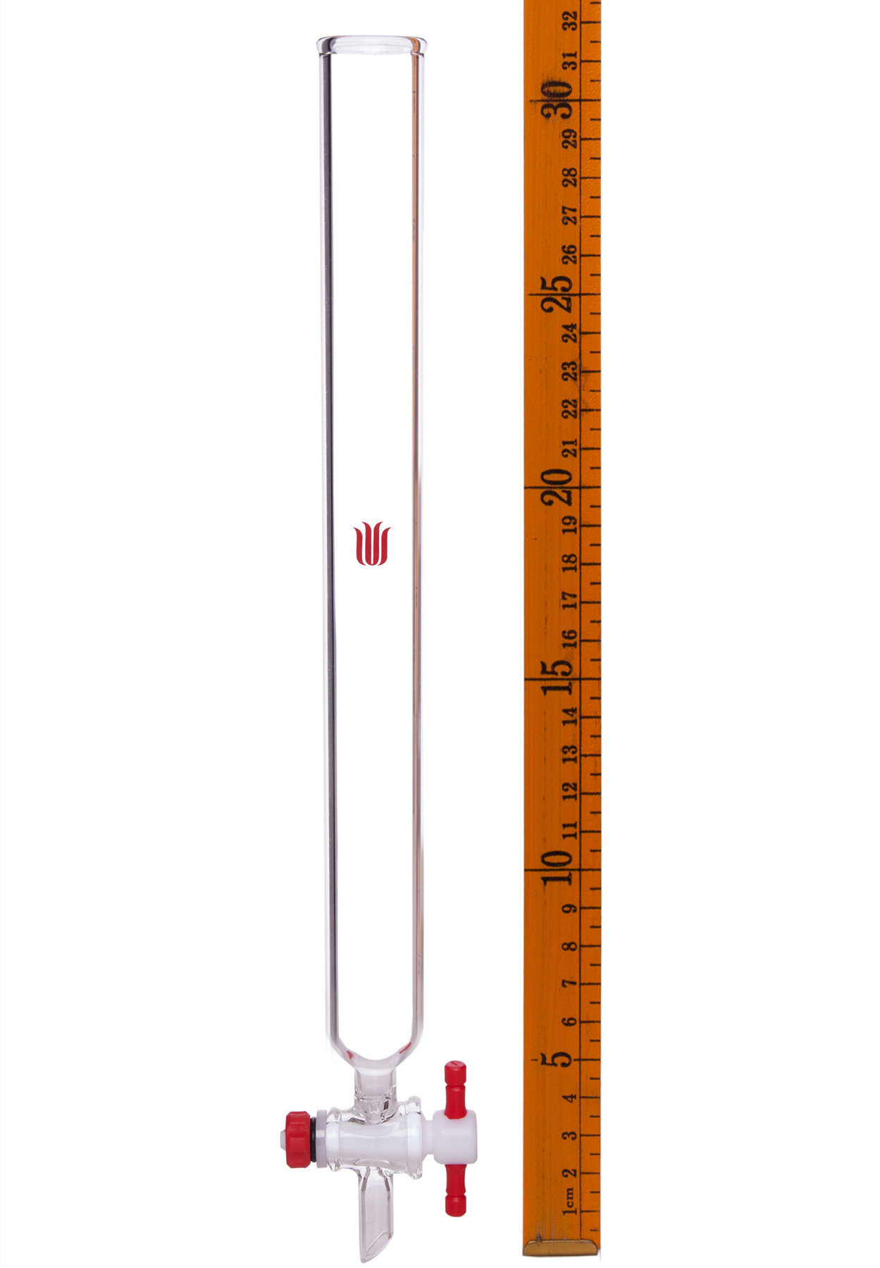 具四氟节门层析柱,φ26mm,有效长:254mm