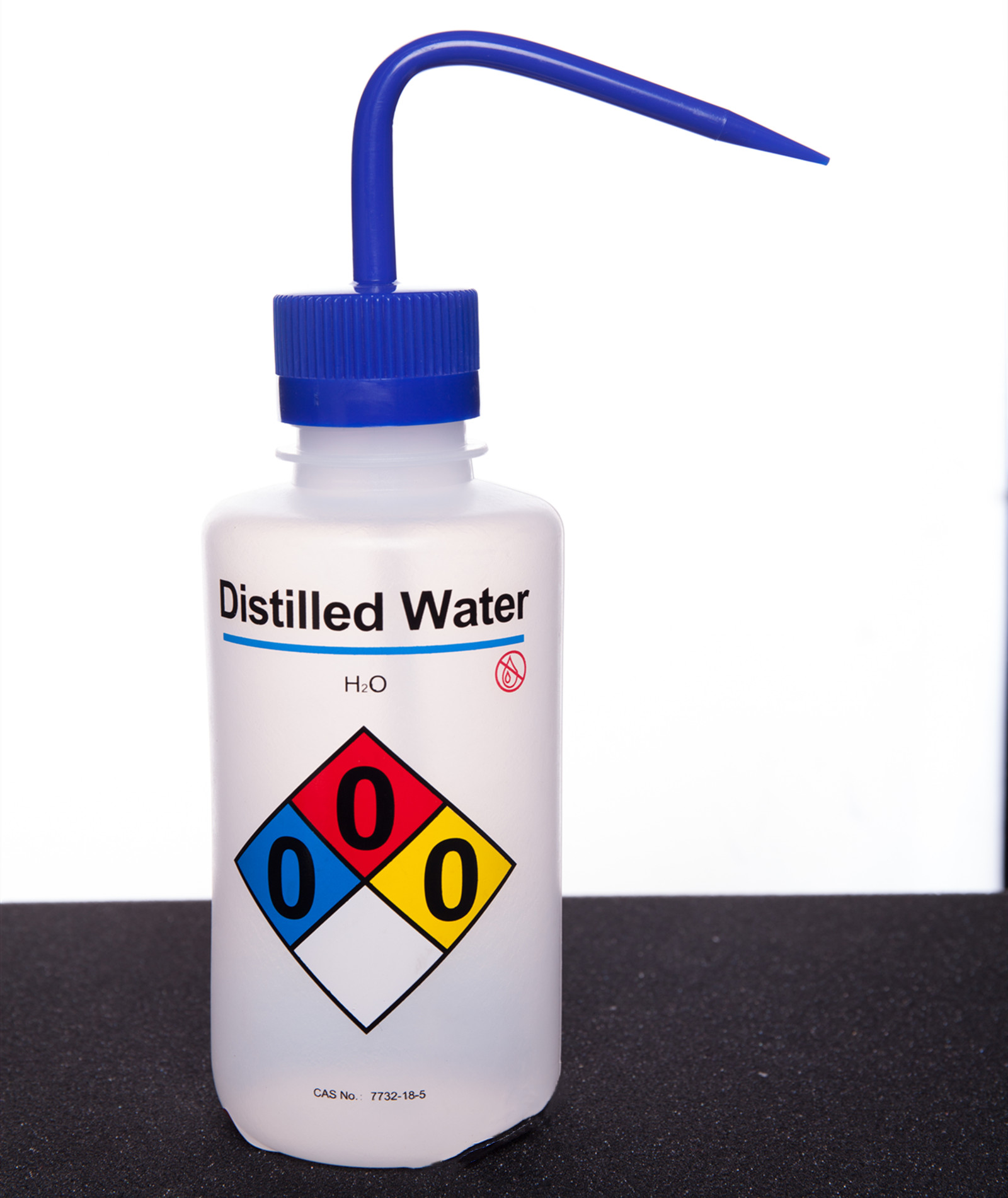 带标签安全洗瓶（蒸馏水）LDPE 500ml